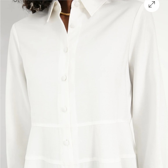 POMANDER PLACE White Ashlen Blouse - Picture 5 of 12